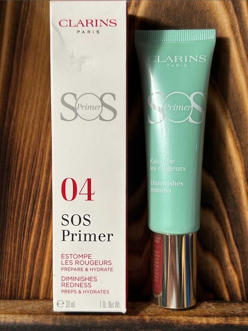Clarins SOS Primer 04 Diminishes Redness - Green